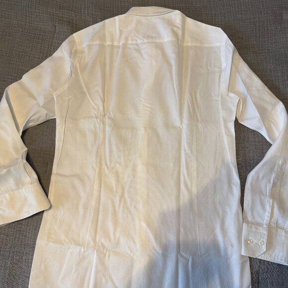 Boss Hugo Boss white slim fit dress shirt - size 15 - Picture 2 of 8